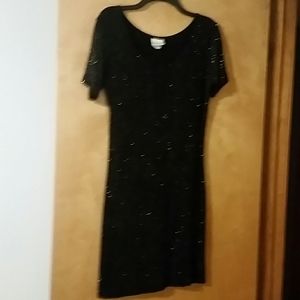 Sparkling black party dress